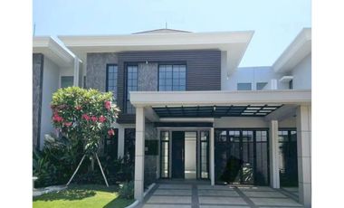 Lebar 12! Rumah Pakuwon City Aruba Villa Besar Mewah Baru Eastcoast Cluster Grand Island