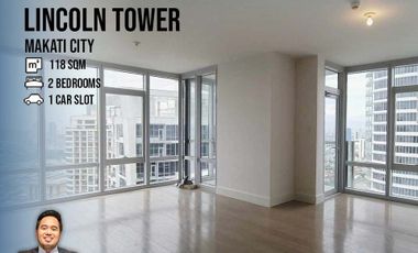 Spacious Two Bedroom condo unit for Sale in The Proscenium Rockwell Lincoln Tower at Makati City