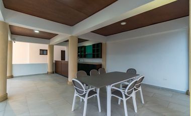 Departamento amueblado, en planta baja, con amenidades, en Chicxulub Puerto.