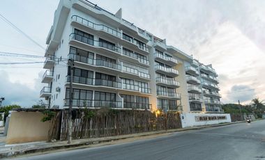 Departamento amueblado, en planta baja, con amenidades, en Chicxulub Puerto.