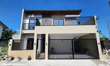 FOR SALE BRAND NEW MODERN CONTEMPORARY HOUSE IN ANGELES CITY NEAR MARQUEE MALL AND NLEX ANGELES TOLL