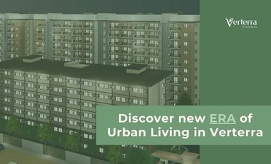 1 & 2 BR Units in Verterra, the first condominium  in Cabanatuan