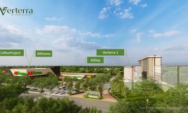 1 & 2 BR Units in Verterra, the first condominium  in Cabanatuan