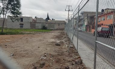 Venta de Terreno ubicado en Nezahualcóyotl Texcoco Edo. de Méx. $10,500/ m2
