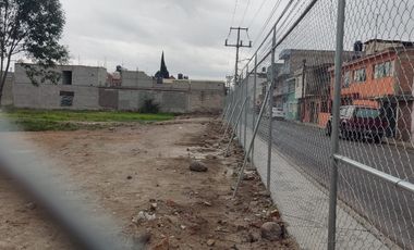 Venta de Terreno ubicado en Nezahualcóyotl Texcoco Edo. de Méx. $10,500/ m2