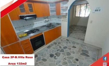 SE VENDE CASA 2P - B. VILLA ROSA - ORIENTE NEIVA (HUILA-COL)