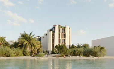 Departamento frente al mar en Holbox