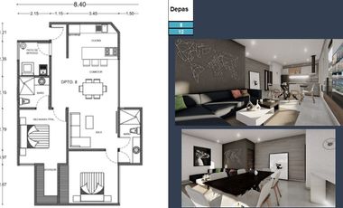 VENTA DE DEPARTAMENTOS EN PRIVADA CON SEGURIDAD Y GRAN UBICACION