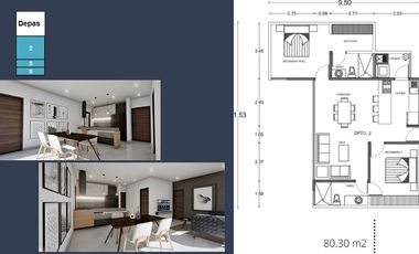 VENTA DE DEPARTAMENTOS EN PRIVADA CON SEGURIDAD Y GRAN UBICACION