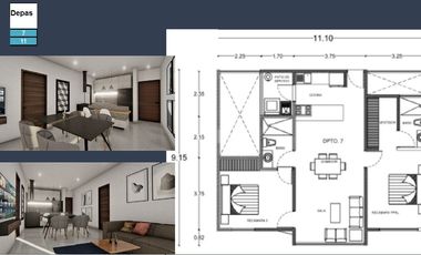 VENTA DE DEPARTAMENTOS EN PRIVADA CON SEGURIDAD Y GRAN UBICACION