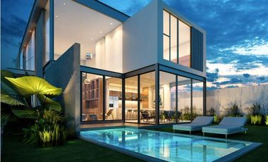 Espectacular residencia, en preventa, alberca privada, en residencial con casa club y amenidades de lujo, Lagos del Sol, en venta. Cancun