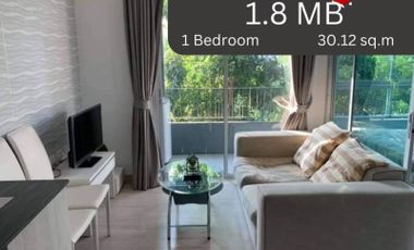 SALE Condo 1 bedroom, 1 bathroom, 1 living room.  area 30.12 sq m.  Price 1.8 million baht. Tel. 081135----
