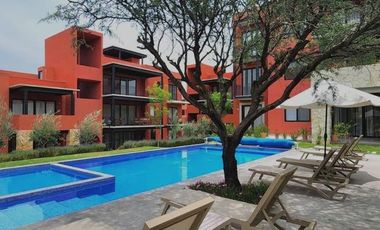 SE VENDE PRECIOSO DEPA AMUEBLADO PLANTA BAJA EN FRACC RESIDENCIAL PUNTA DEL CIELO EN SAN MIGUEL DE ALLENDE, GTO