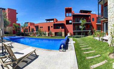 SE VENDE PRECIOSO DEPA AMUEBLADO PLANTA BAJA EN FRACC RESIDENCIAL PUNTA DEL CIELO EN SAN MIGUEL DE ALLENDE, GTO