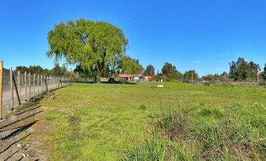 Se vende hermosa parcela con casa en construcción el la localidad de Quillón