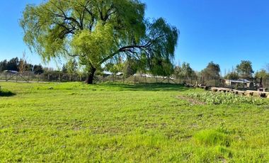 Se vende hermosa parcela con casa en construcción el la localidad de Quillón