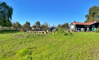 Se vende hermosa parcela con casa en construcción el la localidad de Quillón