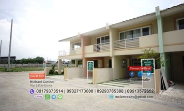 House and Lot For Sale Near Calumpang Road Neuville Townhomes Tanza
