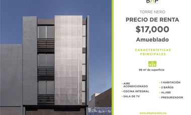 Departamento en Renta Torre Nero