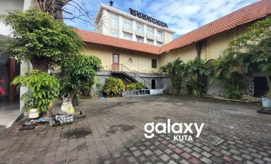 DIJUAL / DISEWAKAN TANAH + BANGUNAN WANA SEGARA KUTA BADUNG, BALI