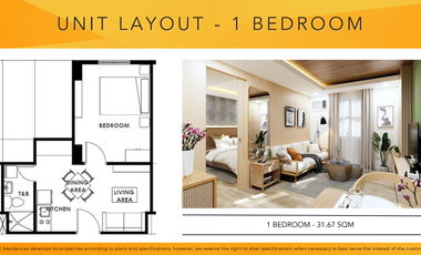 1BR Balai Helena Fully Furnished/ Unfurnished / BOHOLANA REALTY