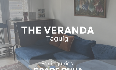 2 Bedroom Unit for Sale in The Veranda, Taguig 🏢