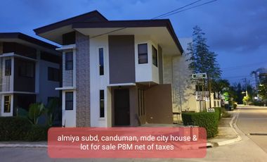 House and Lot in Almiya Subd., Canduman, Mandaue City