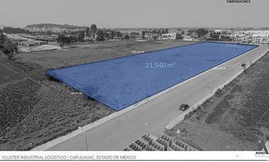 ATENCION INVERSIONISTAS, EXCELENTES TERRENOS EN VENTA EN CAPULHUAC - TOLUCA