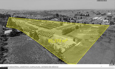 ATENCION INVERSIONISTAS, EXCELENTES TERRENOS EN VENTA EN CAPULHUAC - TOLUCA