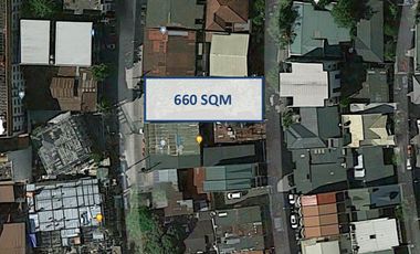 San Antonio 660 sqm Prime Commercial/Residential Lot for Sale in Makati City
