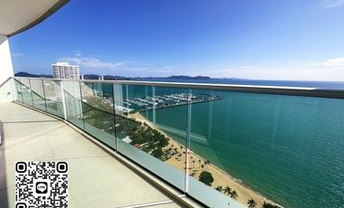 Beachfront Condo Movenpick Residences Pattaya-Na Jomtien 2Beds 142sqm High floor Huge Balcony Seaview