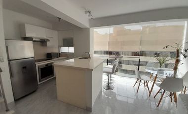 ALQUILO DUPLEX DE UN DORMITORIO AMOBLADO Y EQUIPADO