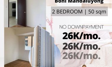 PRE SELLING CONDO UNIT IN MANDALUYONG 2BR | NO DOWN PAYMENT