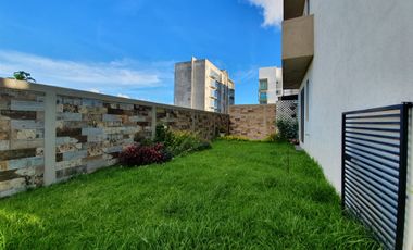 DEPARTAMENTO EN RENTA EN CHOLULA PUEBLA, CERCA A LA UDLA , MUY AMPLIO  3 RECAMARAS Y JARDÍN 130 M2