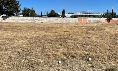 Terreno De 2,774m2 En Santa Margarita Chachapa A Una Calle De La Carret. Fed. Hacia Amozoc.