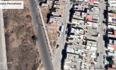 TERRENO EN VENTA EN COLONIA PERIODISTAS AGUASCALIENTES ORIENTE