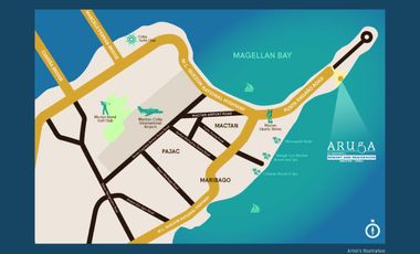 19X Aruga Resort & Residences - Mactan | 2BR facing Olango & Hilutungan Channel