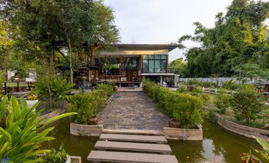 Picturesque Riverside Home on 8 rai Sawang Wirawong Ubon Ratchathani Thailand