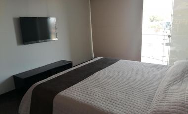 SE ALQUILA DEPARATAMENTO AMOBLADO,  BUENA VISTA, CON BALCON, SURCO