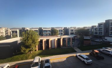 RENTA DE DEPARTAMENTO EN RESIDENCIAL RUBI DE 2 RECÁMARAS FRENTE A CASA CLUB CON ALBERCA