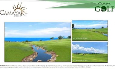 Condo for Sale!! Camaya Coast Golf Villas Studio Type