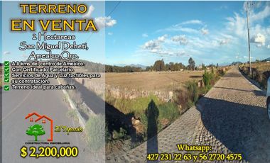 Inversión Excepcional: 2 Hectáreas en San Miguel Deheti, Amealco