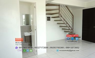 Townhouse For Sale Near Philippine National Railway (PNR) Cavite Extension Neuville Townhomes Tanza