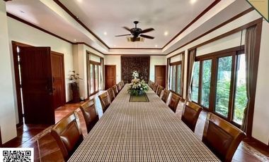 [For Sale] 2 Houses, Modern Bangna Style with swimming pool + Thai Style House, 2 Rai 2 Ngan 60 Sq.wa., Ayutthaya Province Along the Chao Phraya River