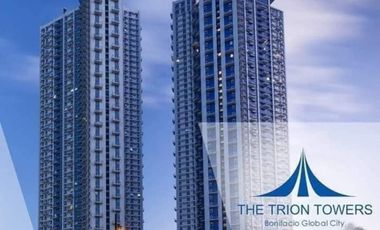 1 Bedroom Condo for sale in The Trion Towers III, BGC, Metro Manila THE TRION TOWERS BGC ⭐️ 📍 Located at 8th Ave. corner McKinley, Parkway Avenue, 𝐁𝐨𝐧𝐢𝐟𝐚𝐜𝐢𝐨 𝐆𝐥𝐨𝐛𝐚𝐥 𝐂𝐢𝐭𝐲 (𝐁𝐆𝐂) near SM Aura, Highstreet, Market Market  ✅4% PROMO DISCOUNT 💯💯💯 ✅Get 100k Worth of Appliance Gift Certificate upon unit turnover  📌 Ready for Occupancy * 5% Downpayment for Early move-in * Move-in already * Next 15% Downpayment in 21 months * 10% discount on gross selling price * 50K reservation fee  📌 Pre-Selling * No Downpayment * 15% spread in 36 Months then Move-In * 85% Balance thru Bank Financing * 4% discount on gross selling price * 50K Reservation Fee  Trion Key Points: Enjoy the panoramic view of vibrant BGC and Laguna de bay with buildings tri-axial design that allows:  ✅PERPETUAL OWNERSHIP ✅ Natural light and Ventilation ✅ Maximized units cuts/ view ✅ And enhanced building stability with more Privacy  Total of 32 Amenities  Available Units: ▫️1 bedroom 38 - 55 sqm. ▫️2 bedroom 54 - 84 sqm. ▫️3 bedroom 93 - 169 sqm.  📌Requirements : ✔️Photocopy of 2 Valid IDs Signed and Filled-out RLC Forms Via Zoom to Teach how to invest ( If Abroad )  kindly send me a private message. We'll be happy to assist you. For more information you can message here !  Christian Mallari RLC ( Sales Manager ) ☎️SMS / Call / View Phone ☎️Viber View Phone Email add : Request details PRC # : 0006176 HLURB # : 8568  Schedule your tripping appointment with us! Message us now!.