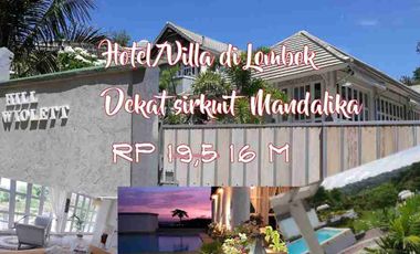 Villa Resort di Lombok dekat dengan sirkuit Mandalika