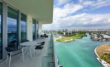 Departamento amueblado en renta en SLS Harbour Puerto Cancún, Quintana Roo.