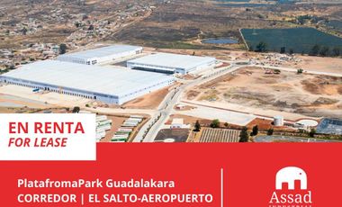 Nave Industrial con 34,721 M2 en El Salto - Aeropuerto