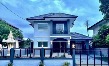 ขายบ้าน ชูตะวัน ลำลูกกาคลอง8 บ้านรีโนเวทใหม่ พร้อมอยู่ รหัสทรัพย์ : H8081