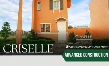 Advanced Construction CRISELLE Unit in Camella Bacolod South | House and Lot for Sale in Bacolod City